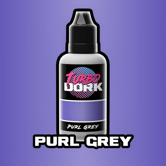 Purl Grey - Purple Metallic Paint - TurboDork - 20 mL Dropper Bottle - Gootzy Gaming