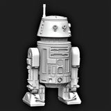 R5 Astro-drone Miniature OR Modular kit - SW Legion Compatible Resin 3D Print - Dark Fire Designs - Gootzy Gaming