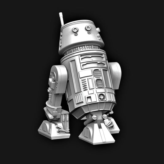R5 Astro - drone Miniature OR Modular kit - SW Legion Compatible Resin 3D Print - Dark Fire Designs - Gootzy Gaming
