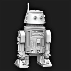 R5 Astro - drone Miniature OR Modular kit - SW Legion Compatible Resin 3D Print - Dark Fire Designs - Gootzy Gaming