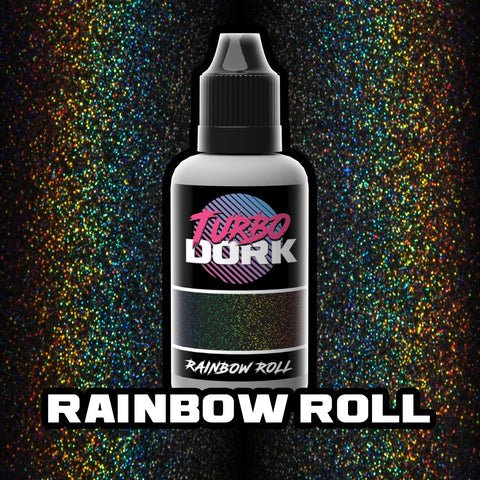 Rainbow Roll - Complex Colorshift Metallic Paint - TurboDork - 20 mL Dropper Bottle - Gootzy Gaming