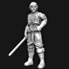 Rebel Pilot Miniature - SW Legion Compatible (38 - 40mm tall) Multi - Piece Resin 3D Print - Dark Fire Designs - Gootzy Gaming