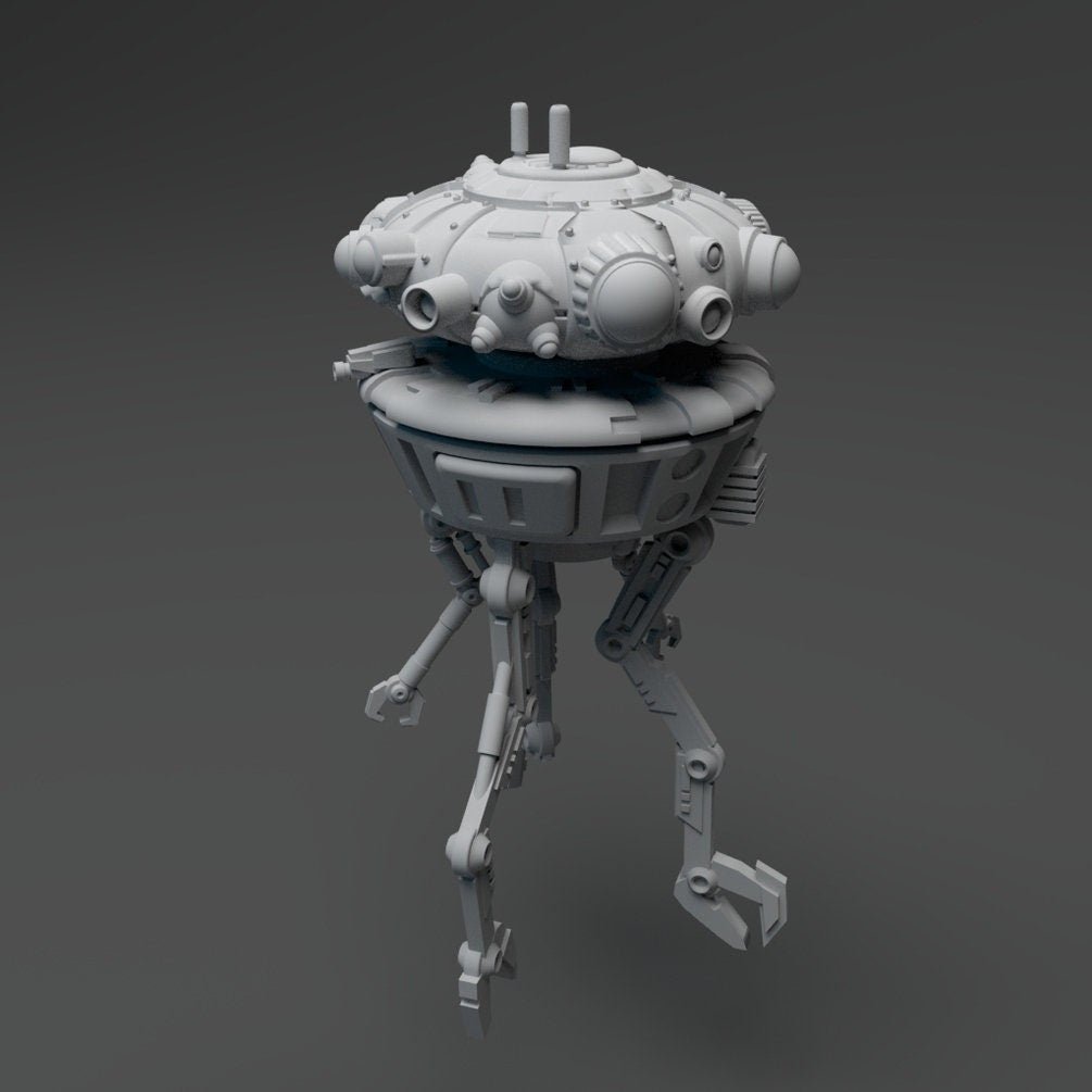 Recon Drone Miniature - SW Legion Compatible (38 - 40mm tall) Resin 3D Print - Skullforge Studios - Gootzy Gaming