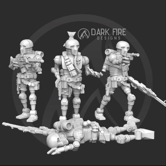 Renegade Medical Droid Miniature - SW Legion Compatible (38-40mm tall) Resin 3D Print - Dark Fire Designs - Gootzy Gaming