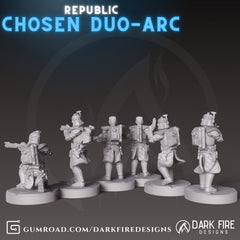 Republic Chosen ARC Eck or Frive - Single Miniature - SW Legion Compatible (38 - 40mm tall) Resin 3D Print - Dark Fire Designs - Gootzy Gaming