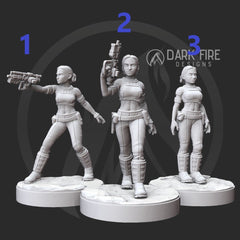 Republic Senator (Arena Version) Miniature - SW Legion Compatible (38-40mm tall) Resin 3D Print - Dark Fire Designs - Gootzy Gaming