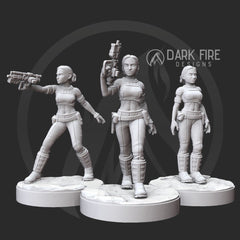 Republic Senator (Arena Version) Miniature - SW Legion Compatible (38-40mm tall) Resin 3D Print - Dark Fire Designs - Gootzy Gaming