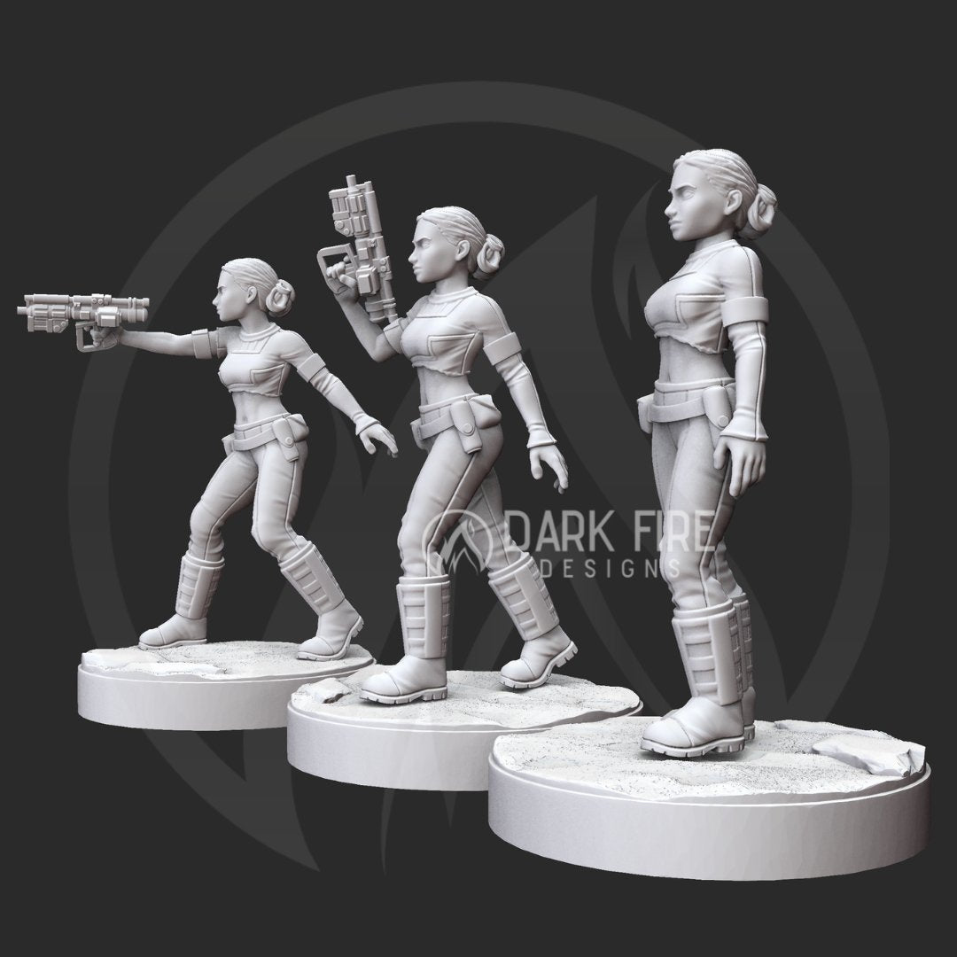 Republic Senator (Arena Version) Miniature - SW Legion Compatible (38-40mm tall) Resin 3D Print - Dark Fire Designs - Gootzy Gaming