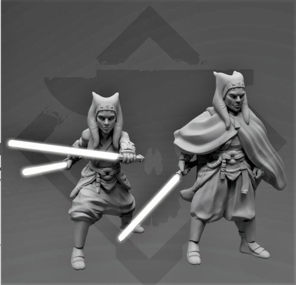 Righteous Sage Miniature - SW Legion Compatible (38-40mm tall) Resin 3D Print - Skullforge Studios - Gootzy Gaming
