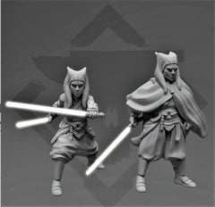 Righteous Sage Miniature - SW Legion Compatible (38-40mm tall) Resin 3D Print - Skullforge Studios - Gootzy Gaming