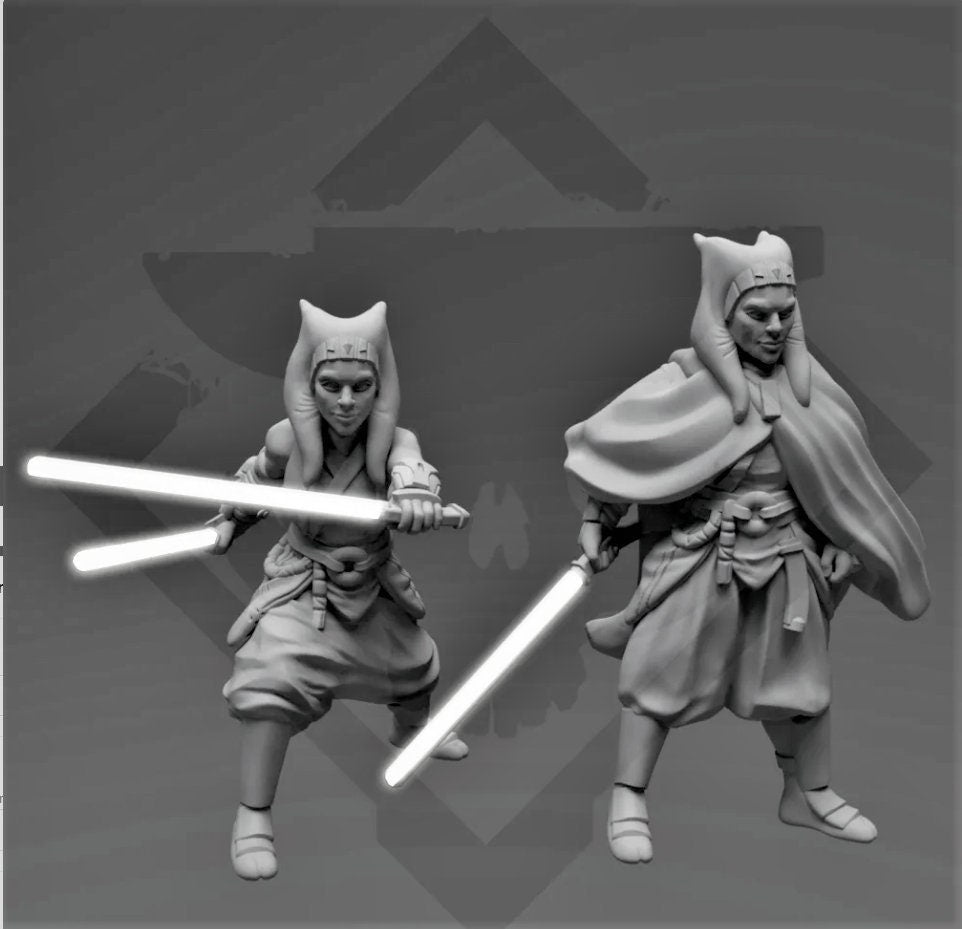 Righteous Sage Miniature - SW Legion Compatible (38 - 40mm tall) Resin 3D Print - Skullforge Studios - Gootzy Gaming