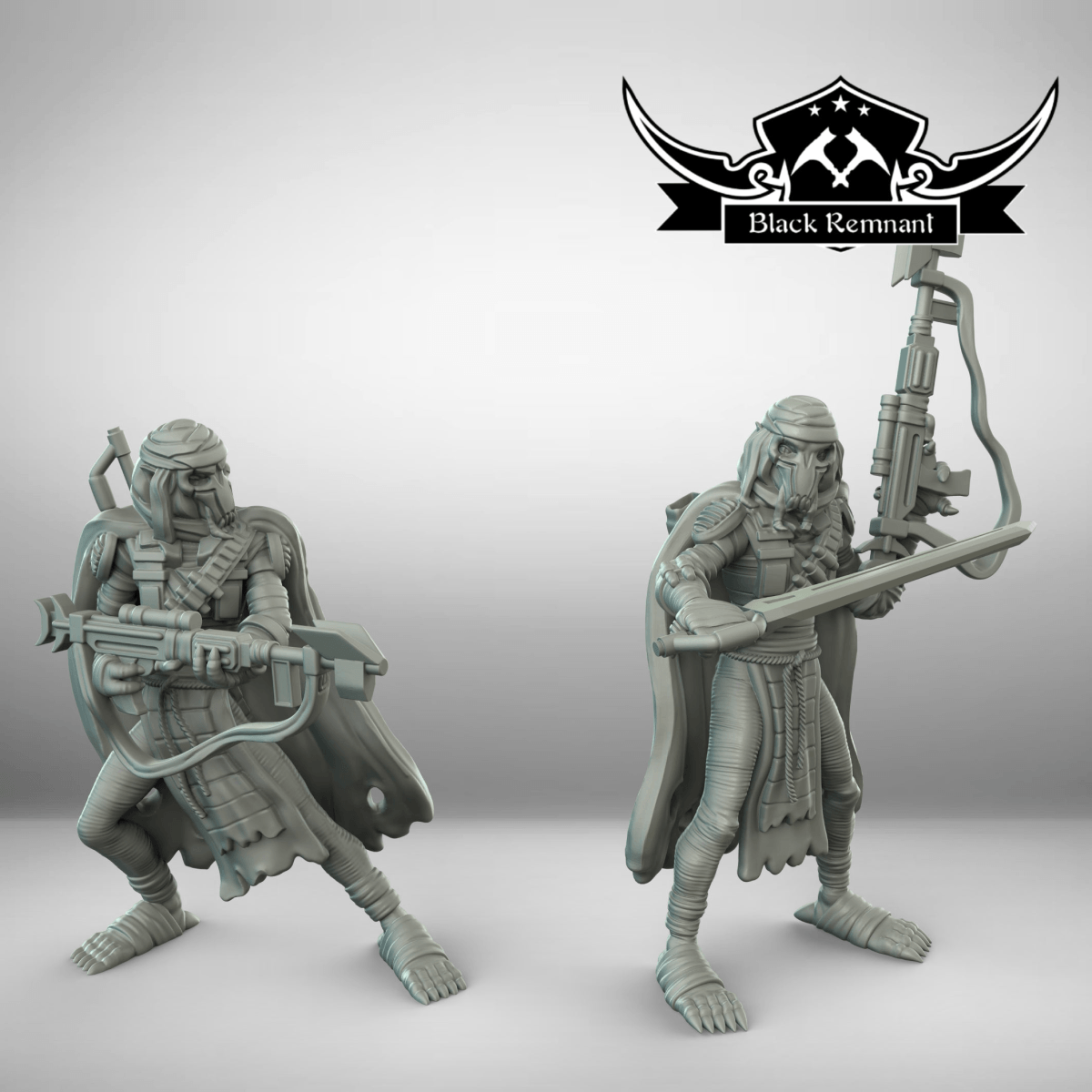Robotic General of the Sands - SW Legion Compatible Miniature (38-40mm tall) High Quality 8k Resin 3D Print - Black Remnant - Gootzy Gaming