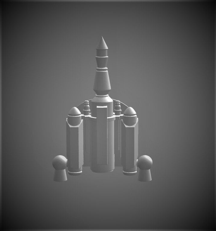 Rocket Mando Jetpack - 5 bits pack - SW Legion Compatible Resin 3D Print - Dark Fire Designs - Gootzy Gaming