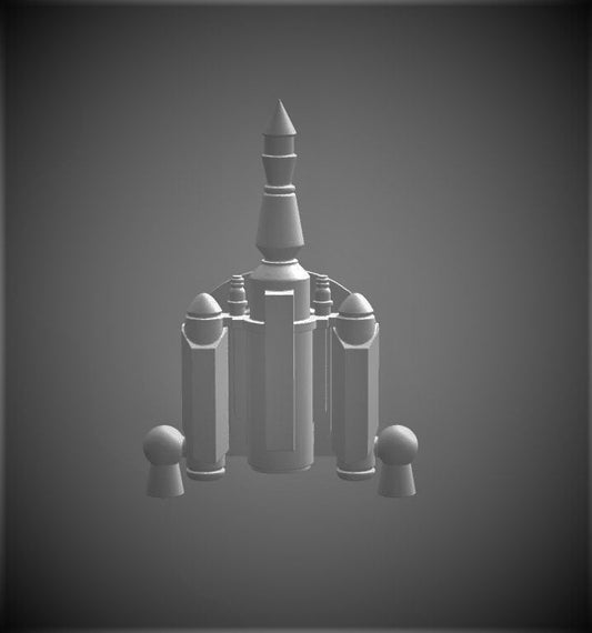 Rocket Mando Jetpack - 5 bits pack - SW Legion Compatible Resin 3D Print - Dark Fire Designs - Gootzy Gaming
