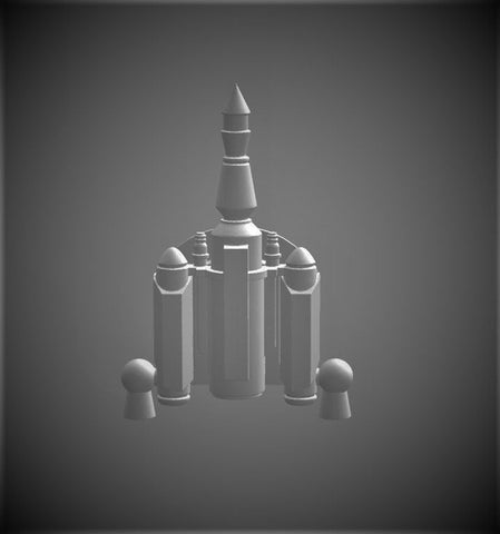 Rocket Mando Jetpack - 5 bits pack - SW Legion Compatible Resin 3D Print - Dark Fire Designs - Gootzy Gaming