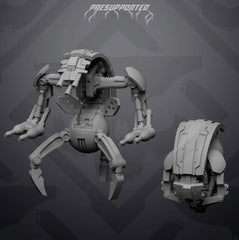 Rolly Ball Blaster Drone - SW Legion Compatible Miniature (38 - 40mm tall) High Quality 8k Resin 3D Print - Skullforge Studios - Gootzy Gaming