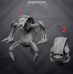 Rolly Ball Blaster Drone - SW Legion Compatible Miniature (38 - 40mm tall) High Quality 8k Resin 3D Print - Skullforge Studios - Gootzy Gaming