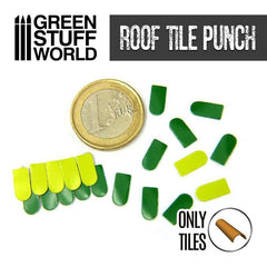 Roof Tile Punch - Miniature Hobby Punch Tool - Green Stuff World - Gootzy Gaming