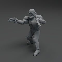 Rough Rider Squad - 4 Mini Bundle - SW Legion Compatible (38 - 40mm tall) Resin 3D Print - Skullforge Studios - Gootzy Gaming