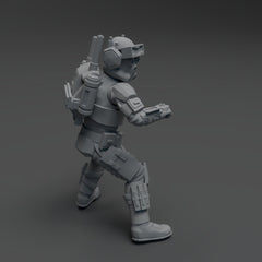 Rough Rider Squad - 4 Mini Bundle - SW Legion Compatible (38 - 40mm tall) Resin 3D Print - Skullforge Studios - Gootzy Gaming