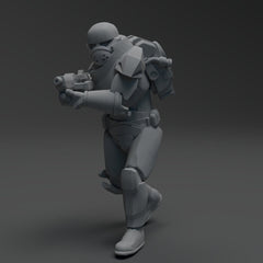 Rough Rider Squad - 4 Mini Bundle - SW Legion Compatible (38 - 40mm tall) Resin 3D Print - Skullforge Studios - Gootzy Gaming