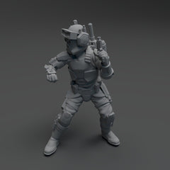 Rough Rider Squad - 4 Mini Bundle - SW Legion Compatible (38 - 40mm tall) Resin 3D Print - Skullforge Studios - Gootzy Gaming