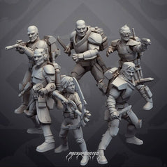 Rough Rider Squad V2 (Season 2 Ver.) - SW Legion Compatible Miniature (38 - 40mm tall) High Quality 8k Resin 3D Print - Skullforge Studios - Gootzy Gaming