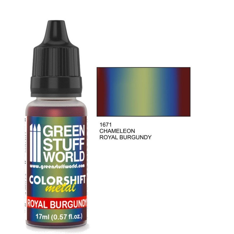 L Color Suff Royal Burgundy - Gold/Blue/Red Colorshift Metallic Paint - Green Stuff ...