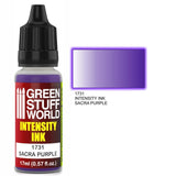 Sacra Purple Intensity Ink - Acrylic Ink - Green Stuff World - 17 mL Dropper Bottle - Gootzy Gaming