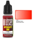 Sanguinem Red Intensity Ink - Acrylic Ink - Green Stuff World - 17 mL Dropper Bottle - Gootzy Gaming