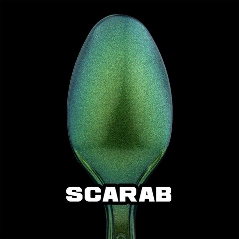 Scarab - Green/Blue Colorshift Metallic Paint - TurboDork - 20 mL Dropper Bottle - Gootzy Gaming