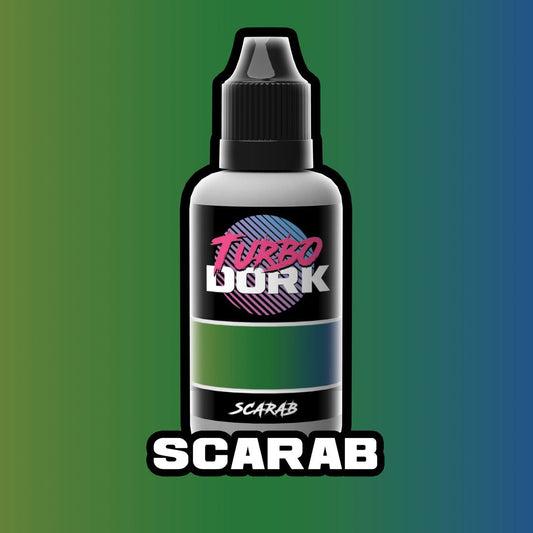 Scarab - Green/Blue Colorshift Metallic Paint - TurboDork - 20 mL Dropper Bottle - Gootzy Gaming