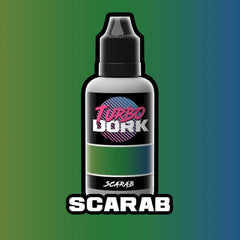 Scarab - Green/Blue Colorshift Metallic Paint - TurboDork - 20 mL Dropper Bottle - Gootzy Gaming