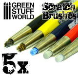 Scratch Brush Pens - Hobby Cleaning and Weathering Tool - Green Stuff World - Gootzy Gaming