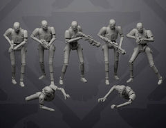 Security Drone MK2 - Single Miniature - SW Legion Compatible (38 - 40mm tall) Resin 3D Print - Skullforge Studios - Gootzy Gaming