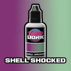 Shell Shocked - Green/Purple Colorshift Metallic Paint - TurboDork - 20 mL Dropper Bottle - Gootzy Gaming
