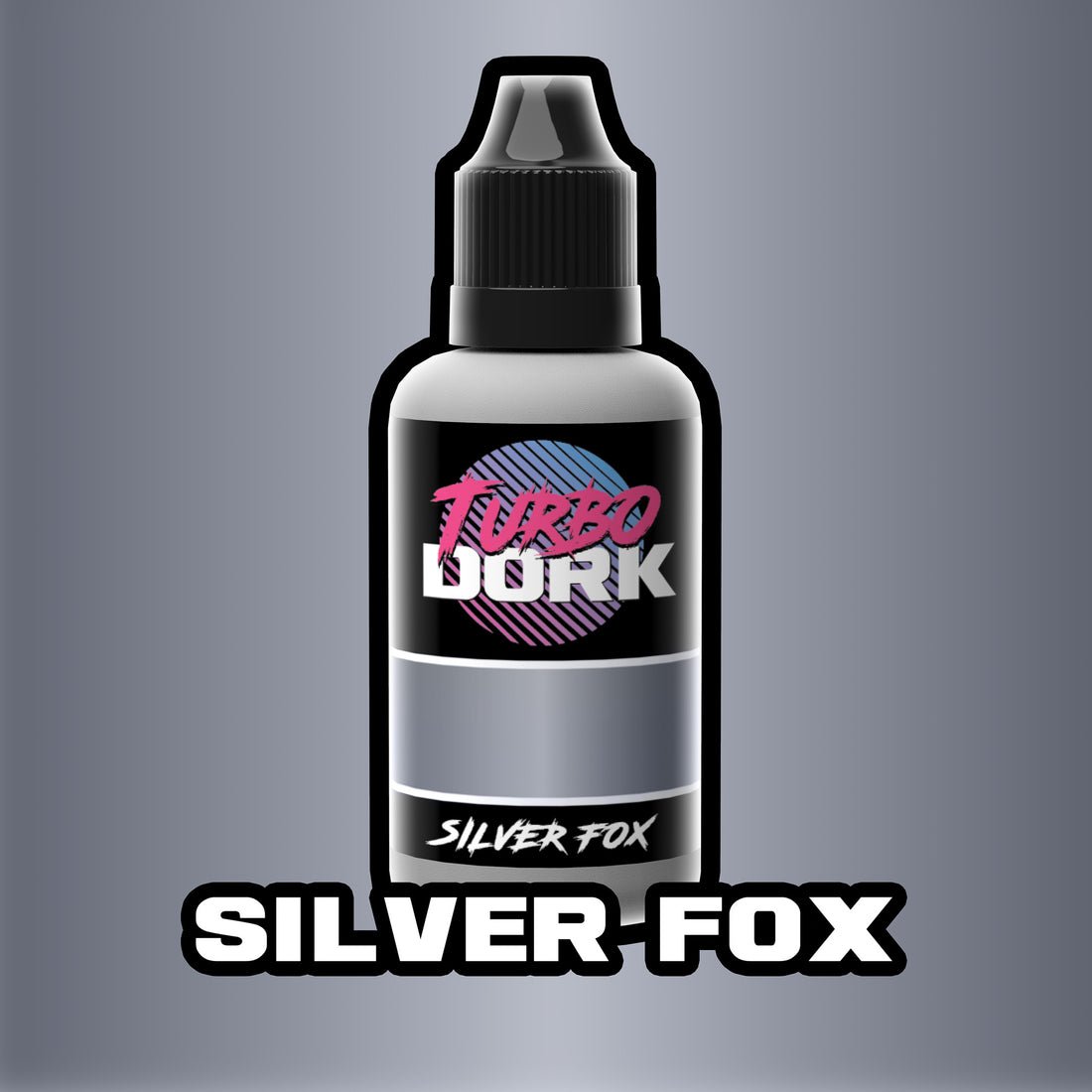 Silver Fox - Silver Metallic Paint - TurboDork - 20 mL Dropper Bottle - Gootzy Gaming