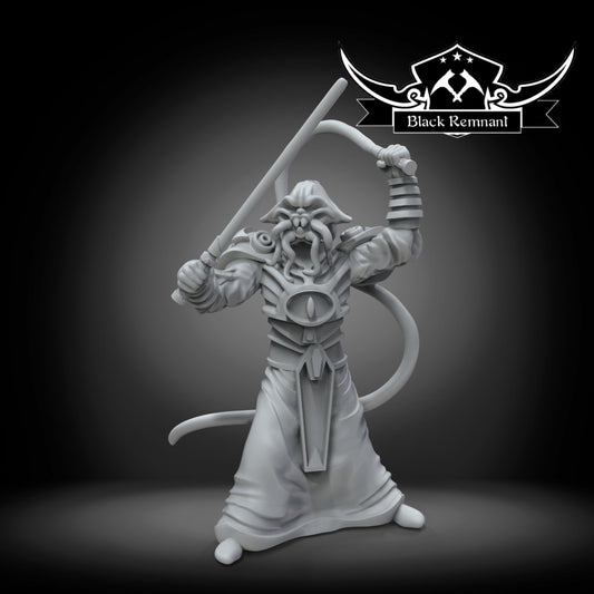 Sith Warrior of the New Emperor V1 - SW Legion Compatible Miniature (38-40mm tall) High Quality 8k Resin 3D Print - Black Remnant - Gootzy Gaming