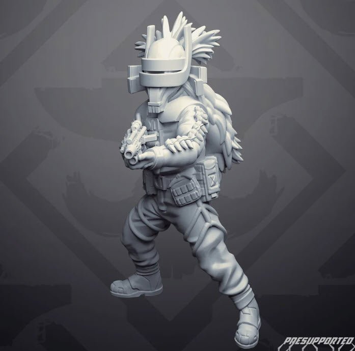 Sky Raider 2 - SW Legion Compatible Miniature (38 - 40mm tall) Resin 3D Print - Skullforge Studios - Gootzy Gaming