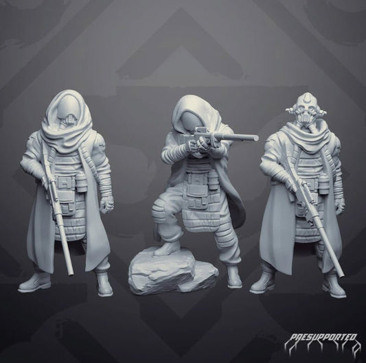 Sky Raider 5 Sniper Alien - SW Legion Compatible Miniature (38 - 40mm tall) High Quality 8k Resin 3D Print - Skullforge Studios - Gootzy Gaming