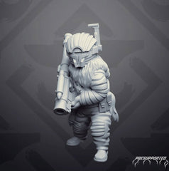 Sky Raider 7 Rocket Trooper - SW Legion Compatible Miniature (38-40mm tall) High Qualty 8k Resin 3D Print - Skullforge Studios - Gootzy Gaming