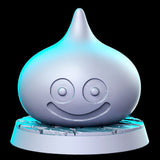 Smiling Blob Jelly - Single Roleplaying Miniature for D&D or Pathfinder - 32mm Scale Resin 3D Print - RN EStudios - Gootzy Gaming