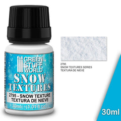 Snow Texture - Ground Texture Paste - Green Stuff World - 30 mL bottle - Gootzy Gaming