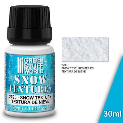 Snow Texture - Ground Texture Paste - Green Stuff World - 30 mL bottle - Gootzy Gaming