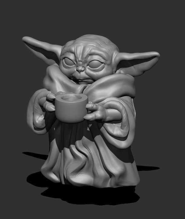 Soup Baby Small Miniature - SW Legion Compatible (38-40mm tall) Resin 3D Print - Skullforge Studios - Gootzy Gaming