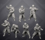 Sovereign Frost Weather Trooper - 7 Miniature All In Bundle- SW Legion Compatible (38-40mm tall) Resin 3D Print - Skullforge Studios - Gootzy Gaming