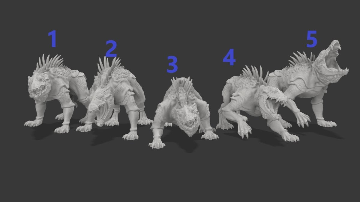 Space Dog - Single Miniature - SW Legion Compatible Resin Multi-Piece 3D Print - Hokusa Designs - Gootzy Gaming