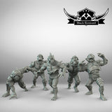 Space RAKGhoul Miniatures - 5 Miniature Bundle - SW Legion Compatible (38-40mm tall) Resin 3D Print - Black Remnant - Gootzy Gaming
