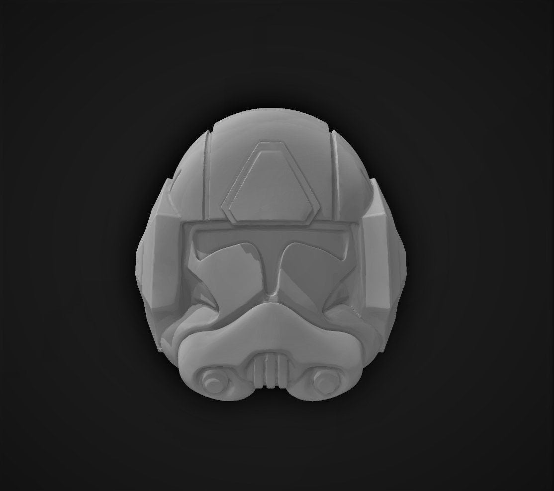 Special Ops Phase 2 Clone Trooper Helmets - 5 bits pack - SW Legion Compatible Resin 3D Print - Dark Fire Designs - Gootzy Gaming
