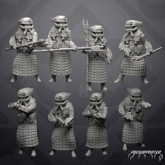 Spice Wardens - 8 Miniature All In Bundle - SW Legion Compatible (38 - 40mm tall) Resin 3D Print - Skullforge Studios - Gootzy Gaming